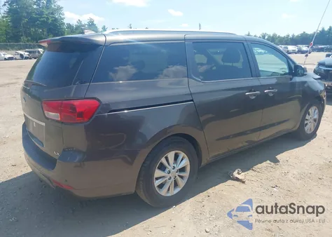 2017 Kia Sedona Lx из США, поврежденный, VIN KNDMB5C10H6268066